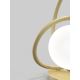 Wofi 8014-201 - LED Namizna svetilka NANCY 2xG9/3,5W/230V zlata/bela