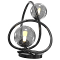 Wofi 8014-205 - LED Namizna svetilka NANCY 2xG9/3,5W/230V črni krom