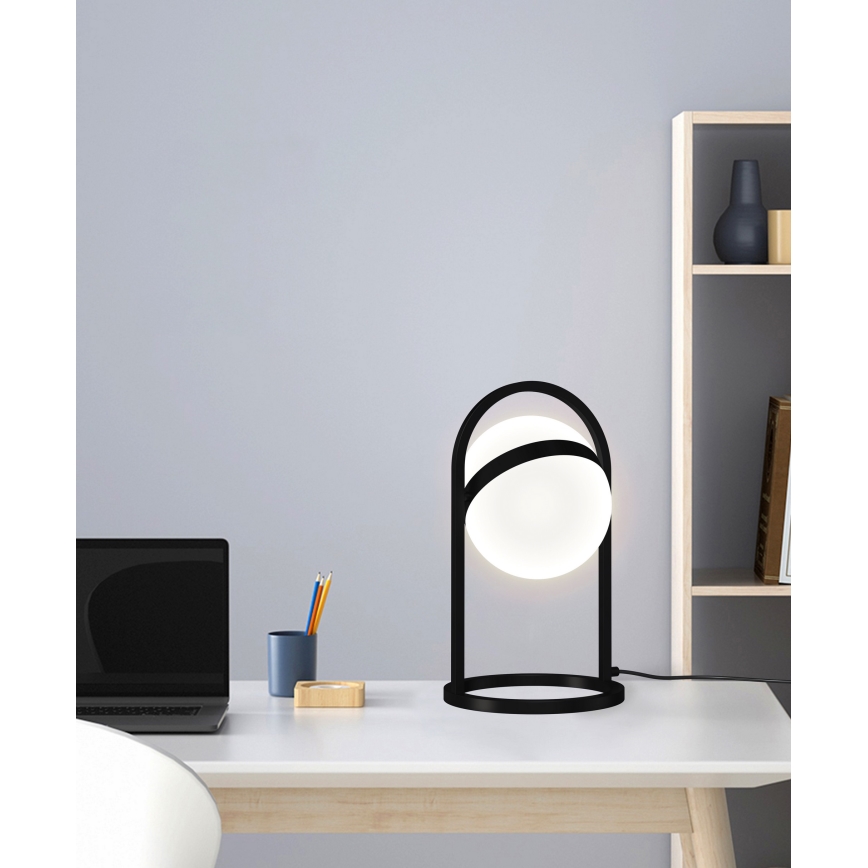 Wofi 8046-102 - LED Zatemnitvena namizna svetilka na dotik AVIGNON LED/10,5W/230V črna