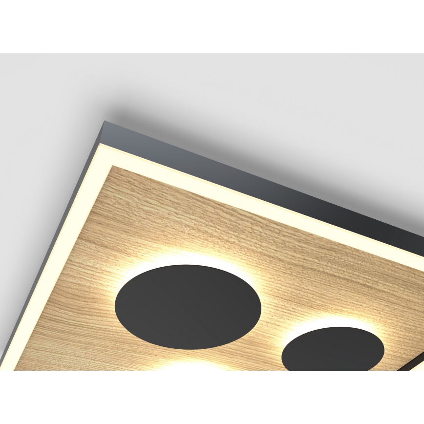 Wofi 9012-306S - LED Zatemnitvena stropna svetilka DIJON LED/26W/230V