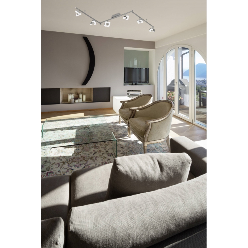 Wofi 9026.06.64.5000 - LED Reflektor ZARA 6xLED/5,2W/230V