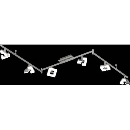 Wofi 9026.06.64.5000 - LED Reflektor ZARA 6xLED/5,2W/230V