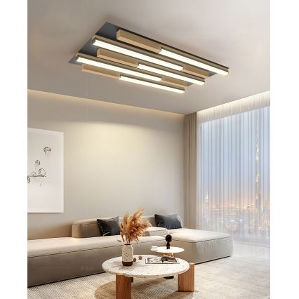 Wofi 9031-506S  - LED Zatemnitvena stropna svetilka PALERMO LED/34W/230V kavčukovec