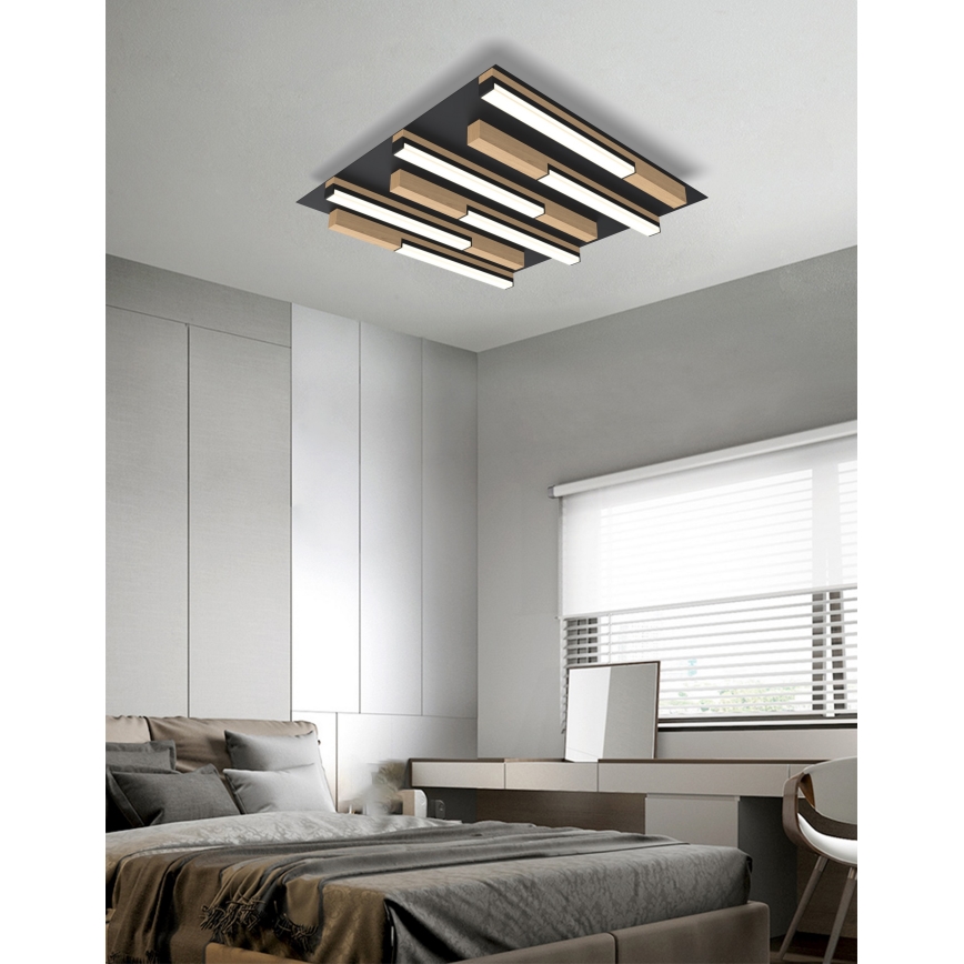 Wofi 9031-606 - LED Zatemnitvena stropna svetilka PALERMO LED/26W/230V kavčukovec