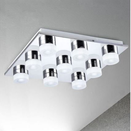 Wofi 9175.09.01.0000 - LED Zatemnitvena stropna svetilka LOGAN 9xLED/4,2W/230V