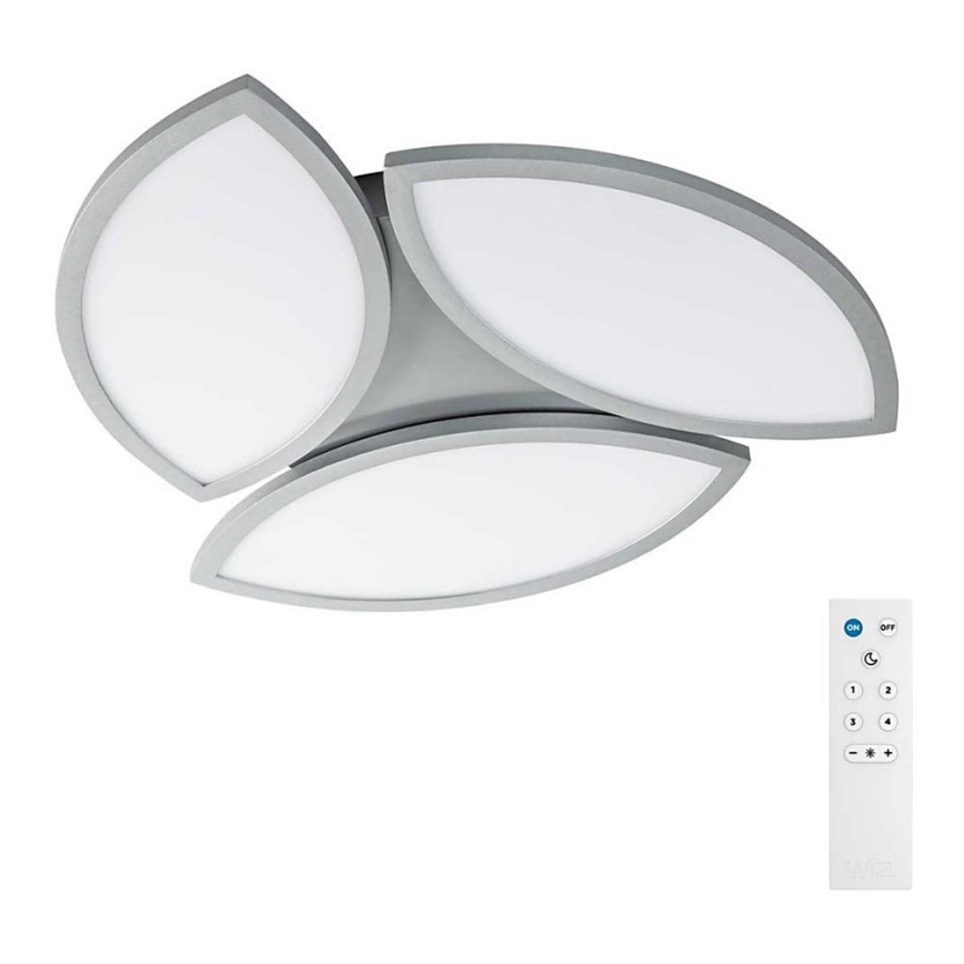 Wofi 9486.03.70.8680 - LED RGBW Zatemnitvena stropna svetilka KIRK LED/22W/230V Wi-Fi + Daljinski upravljalnik