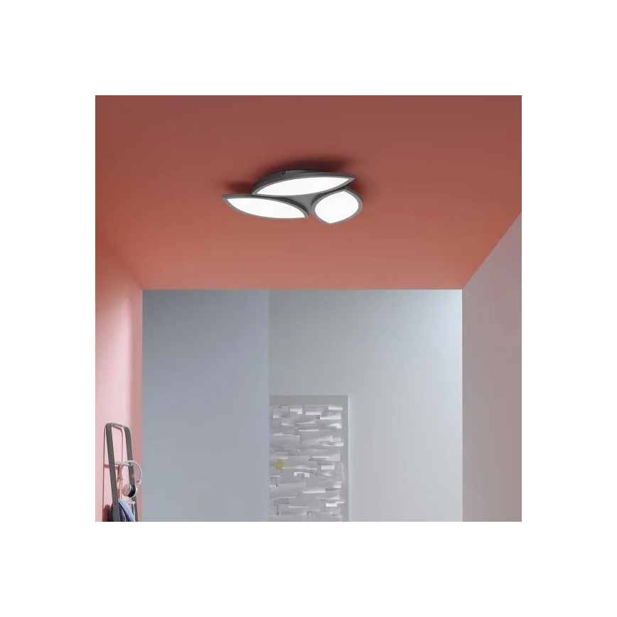 Wofi 9486.03.70.8680 - LED RGBW Zatemnitvena stropna svetilka KIRK LED/22W/230V Wi-Fi + Daljinski upravljalnik