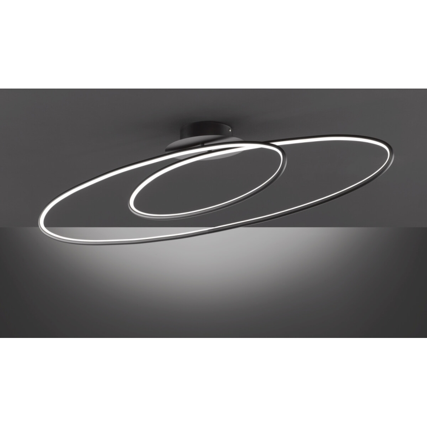 Wofi 9617.01.10.9000 - LED Zatemnitveni nadgradni lestenec FORK LED/37W/230V 3000K