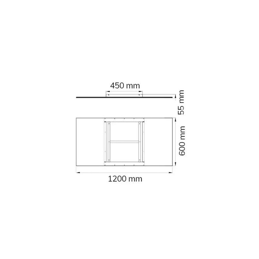 Wofi 9693.01.70.5200 - LED Zatemnitvena stropna svetilka LIV LED/44W/230V 2800-5500K + Daljinski upravljalnik