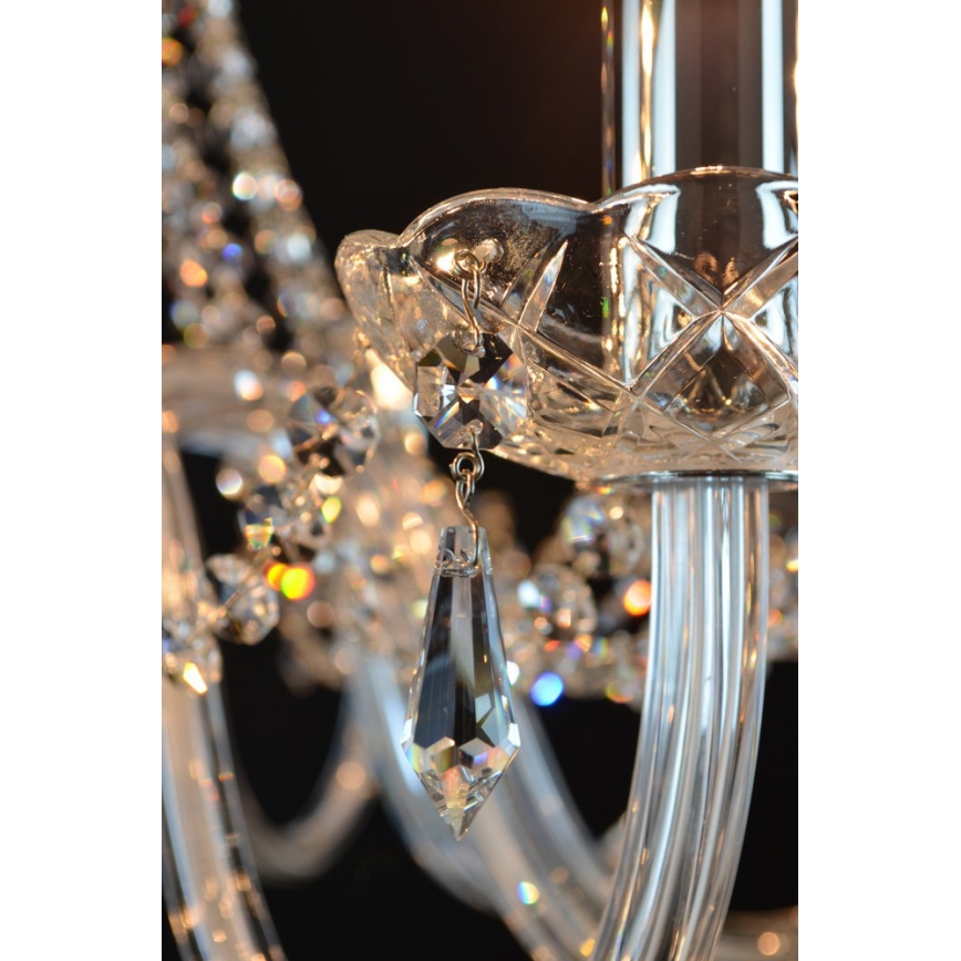 Wranovsky JWZ117122101 - Kristalni lestenec na verigi BONTON 12xE14/40W/230V