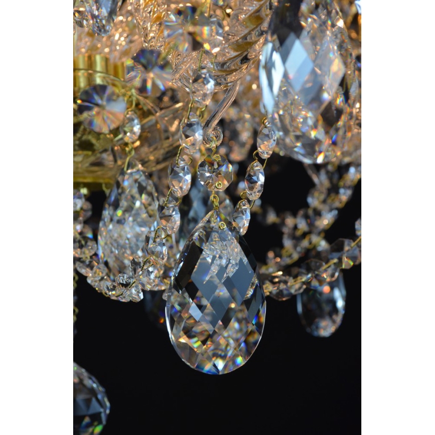 Wranovsky JWZ151082130 - Kristalni lestenec na verigi CLASSE 8xE14/40W/230V