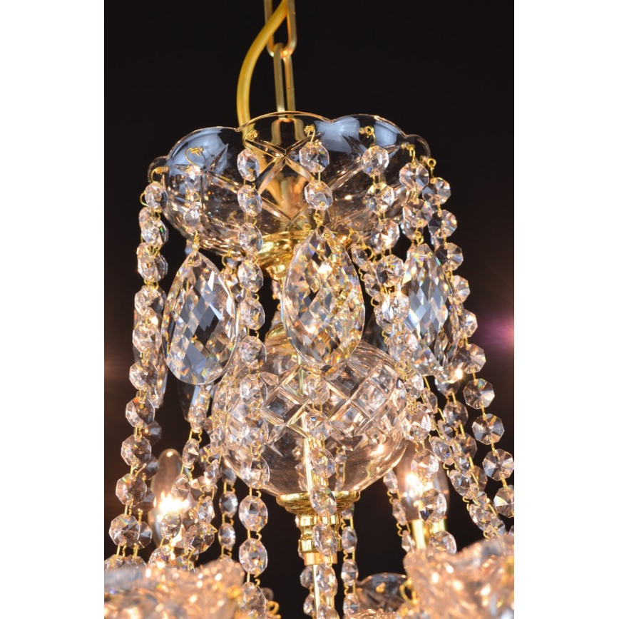 Wranovsky JWZ151082130 - Kristalni lestenec na verigi CLASSE 8xE14/40W/230V