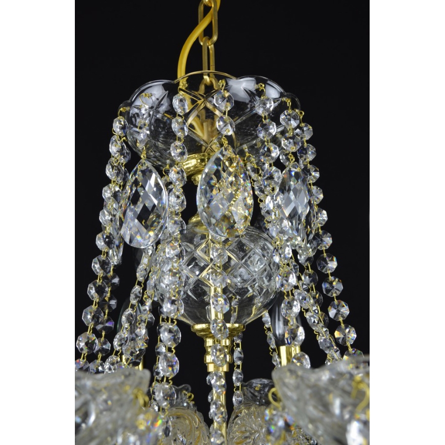 Wranovsky JWZ151082130 - Kristalni lestenec na verigi CLASSE 8xE14/40W/230V