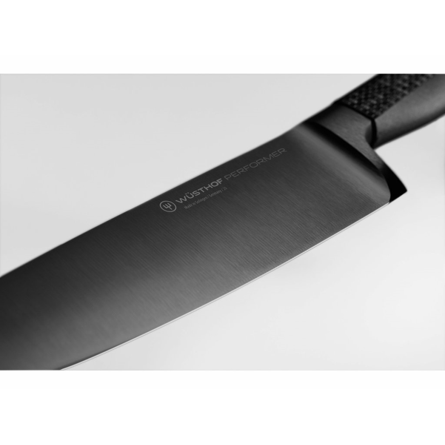 Wüsthof - Kuharski nož PERFORMER 16 cm črna