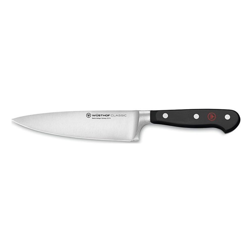 Wüsthof - Kuhinjski nož CLASSIC 16 cm črna