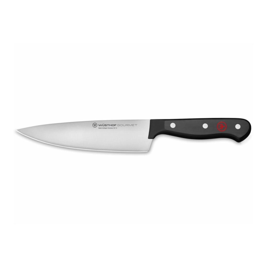 Wüsthof - Kuhinjski nož GOURMET 16 cm črna