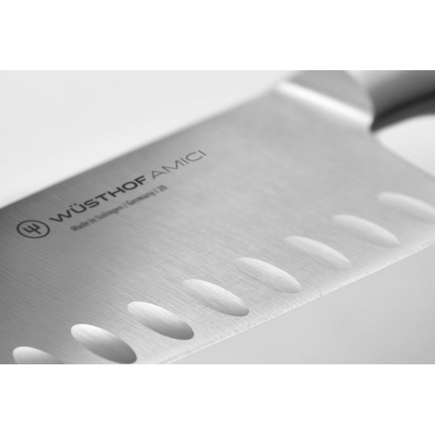 Wüsthof - Kuhinjski nož santoku AMICI 17 cm olivni les