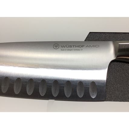 Wüsthof - Kuhinjski nož santoku AMICI 17 cm olivni les