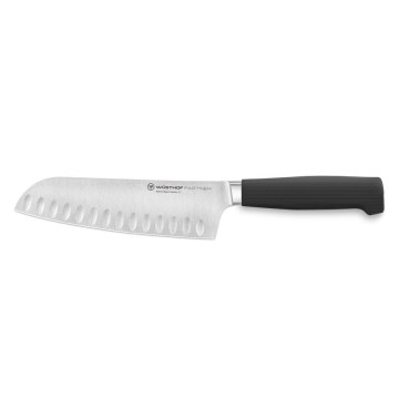 Wüsthof - Kuhinjski nož santoku PARTNER 17 cm, črne barve