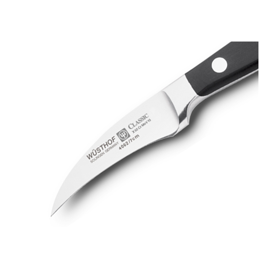 Wüsthof - Kuhinjski nož za lupljenje CLASSIC 7 cm črna