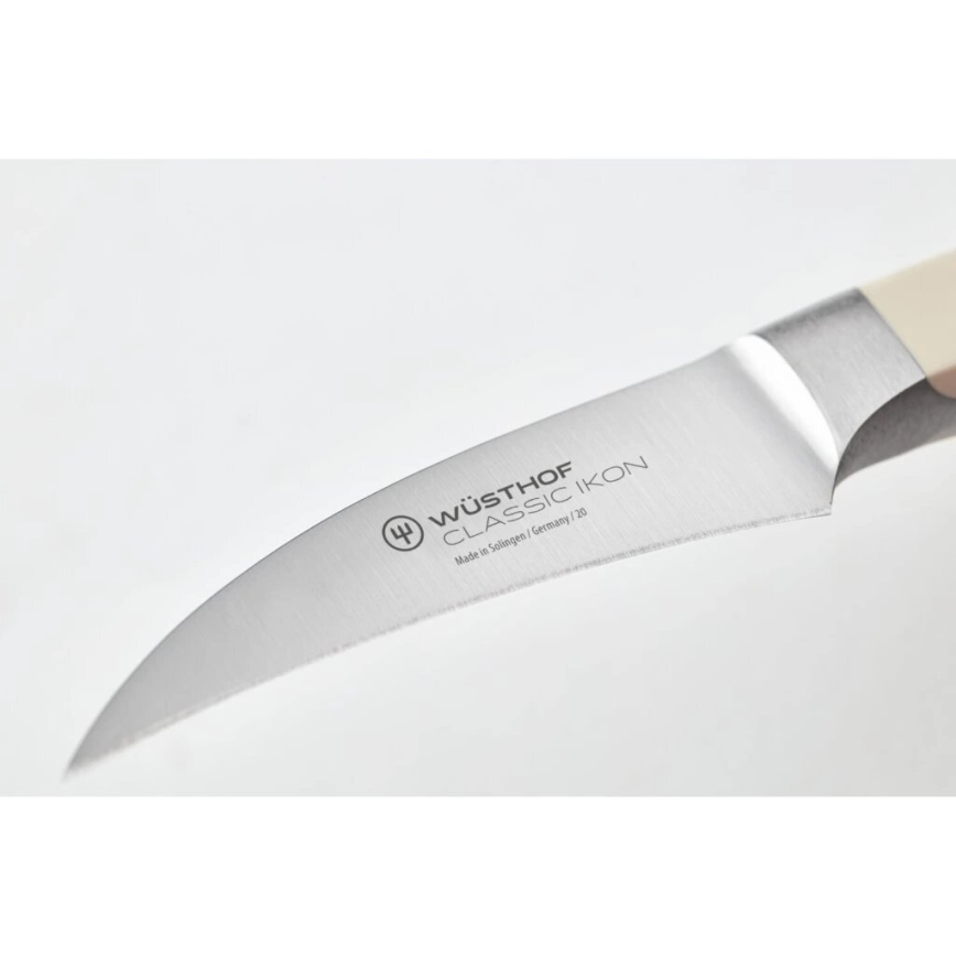 Wüsthof - Kuhinjski nož za lupljenje CLASSIC IKON 7 cm krem barva