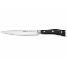Wüsthof - Kuhinjski nož za šunko CLASSIC IKON 16 cm črna
