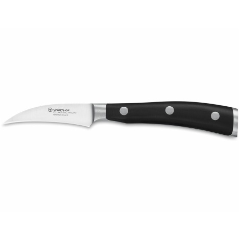 Wüsthof - Kuhinjski nož za zelenjavo CLASSIC IKON 7 cm črna