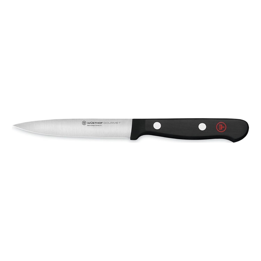 Wüsthof - Kuhinjski nož za zelenjavo GOURMET 10 cm črna