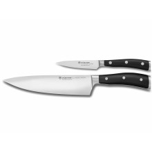 Wüsthof - Set kuhinjskih nožev CLASSIC IKON 2 kom. črna