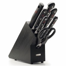 Wüsthof - Set kuhinjskih nožev v stojalu CLASSIC 8 kom. črna