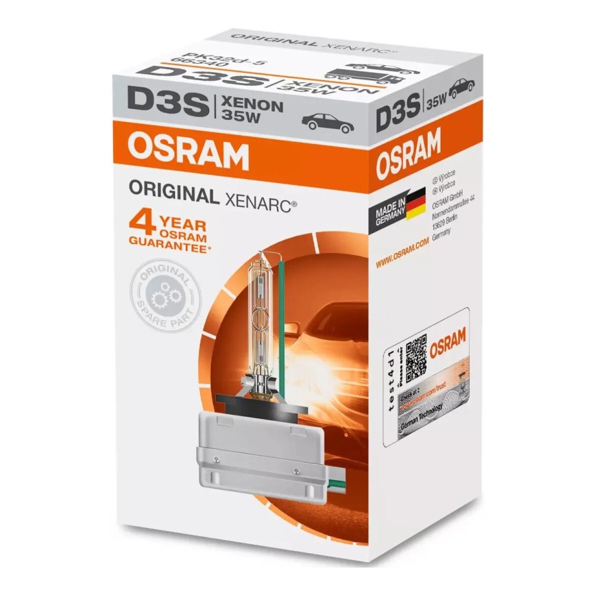 Xenon avto žarnica D3S PK32d-5/35W/85V 4150K - Osram