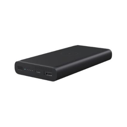 Xiaomi Mi Power Bank z brezžičnim polnjenjem 10000 mAh črn