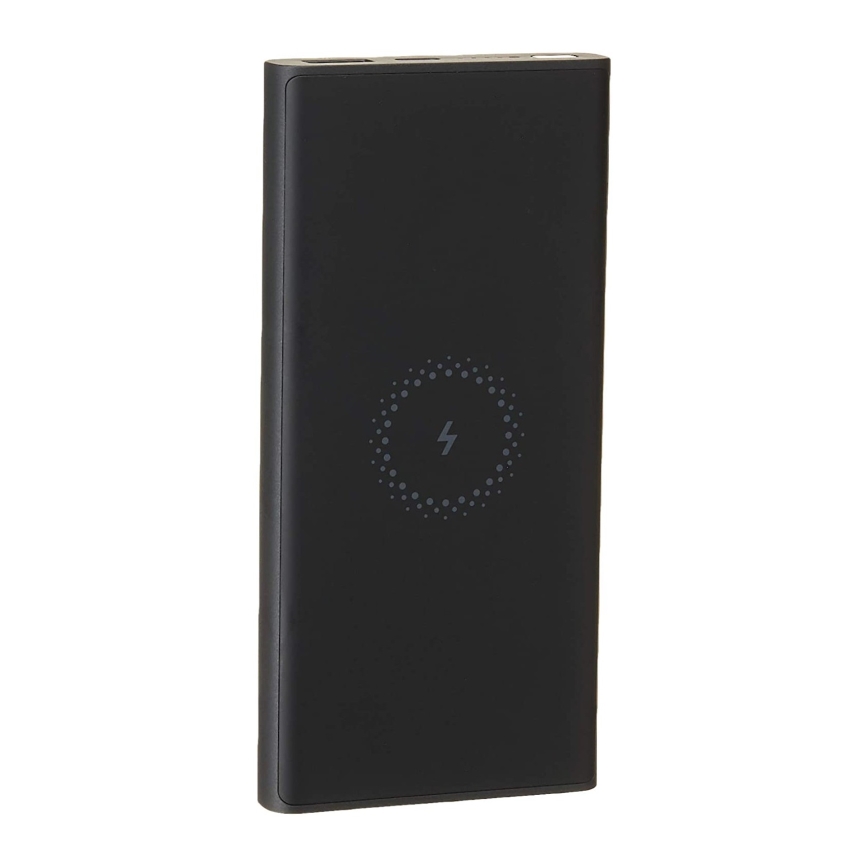 Xiaomi Mi Power Bank z brezžičnim polnjenjem 10000 mAh črn