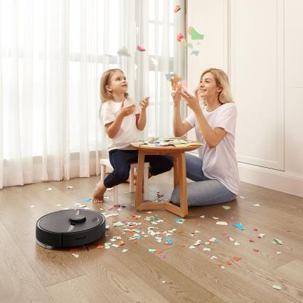 Xiaomi Pametni robotski sesalnik S6 Pure 58W Wi-Fi črn