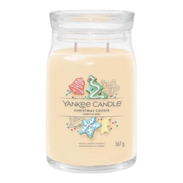 Yankee Candle - Dišeča sveča CHRISTMAS COOKIE velika 567g 60-90 ur