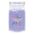 Yankee Candle - Dišeča sveča LILAC BLOSSOMS velika 567 g 60-90 ur.
