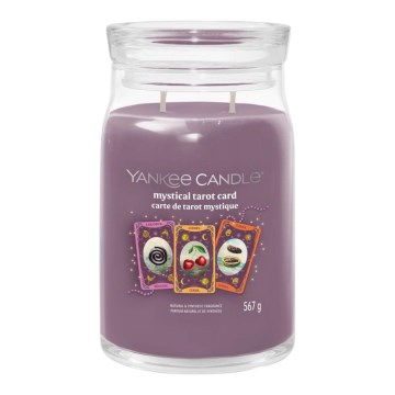 Yankee Candle - Dišeča sveča MYSTICAL TAROT CARD velika 567 g 60-90 ur.