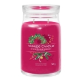 Yankee Candle - Dišeča sveča SPARKLING WINTERBERRY velika 567g 60-90 ur.