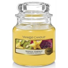 Yankee Candle - Dišeča sveča TROPICAL STARFRUIT small 104g 20-30 ur