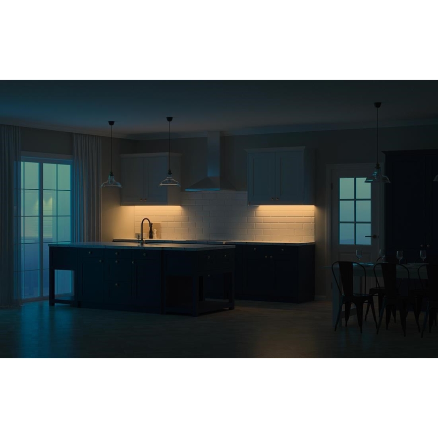 Yeelight - LED Zatemnitvena polnilna osvetlitev pohištva s senzorjem LED/2,4W/2200 mAh 2700K 60 cm črna