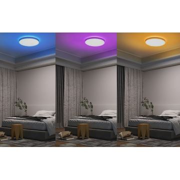 Yeelight - LED RGB Zatemnitvena stropna svetilka ARWEN 450S LED/50W/230V CRI 90 + Daljinski upravljalnik Wi-Fi/BT