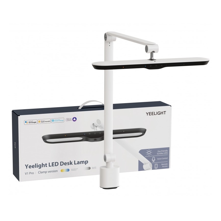 Yeelight - LED Zatemnitvena svetilka s sponko in senzorjem LED/12W/230V Wi-Fi Ra90