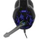 Yenkee - LED Gaming slušalke z mikrofonom črna/modra