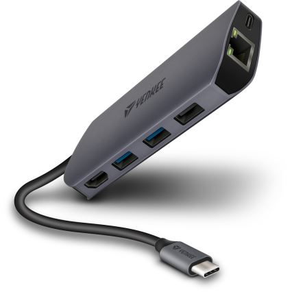 Yenkee - Multi-port adapter 8in1 USB tip C