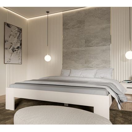 Zakonska postelja PIROA 180x200 cm bež