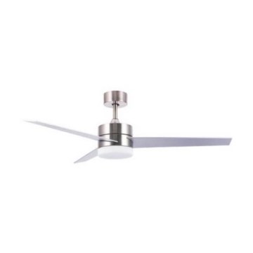 Zambelis 19134 - LED Stropni ventilator LED/15W/230V 3000/4000/6000K mat krom + Daljinski upravljalnik
