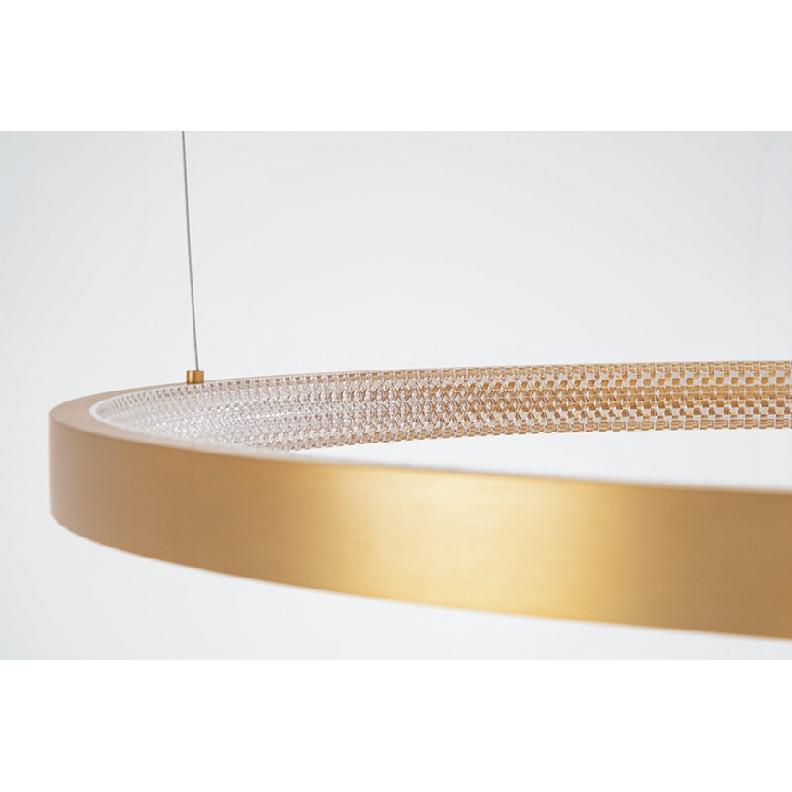 Zambelis 2005 - LED Zatemnitveni lestenec na vrvici LED/25W/230V zlat