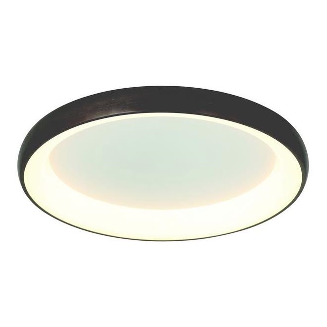 Zambelis 2059 - LED Zatemnitvena stropna svetilka LED/60W/230V pr. 80 cm rjava