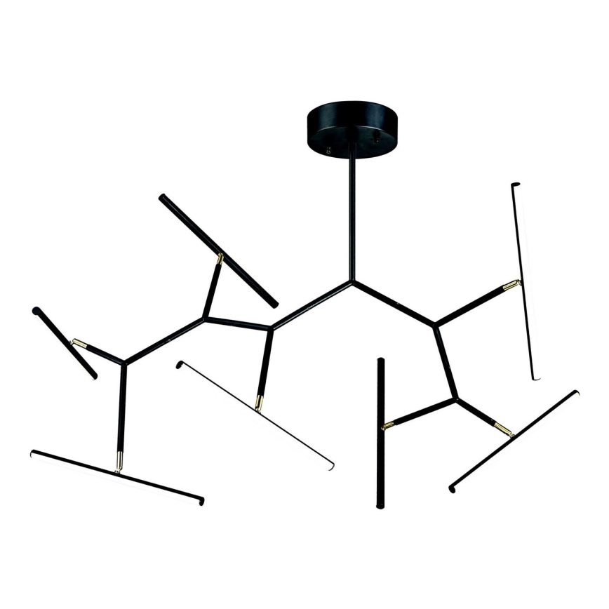 Zambelis 2072 - LED Zatemnitveni lestenec na drogu LED/68W/230V črn