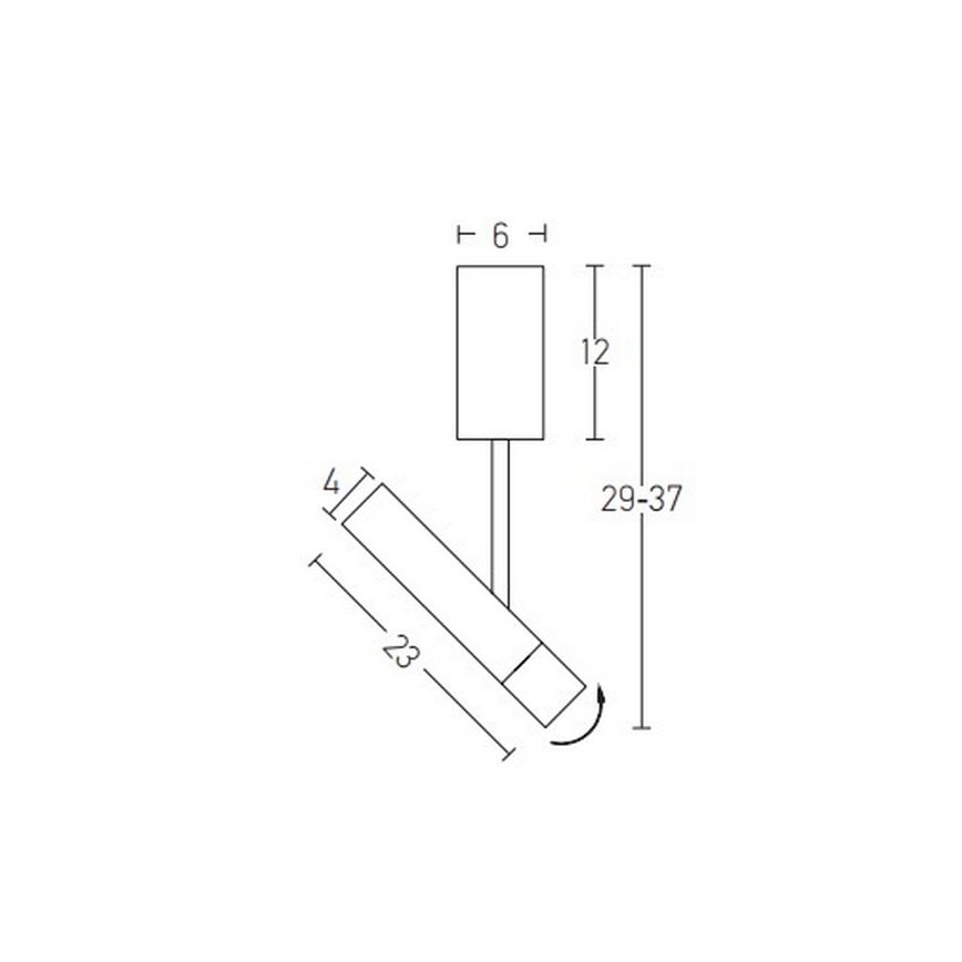 Zambelis 22028 - LED Lestenec na drogu LED/4W/230V